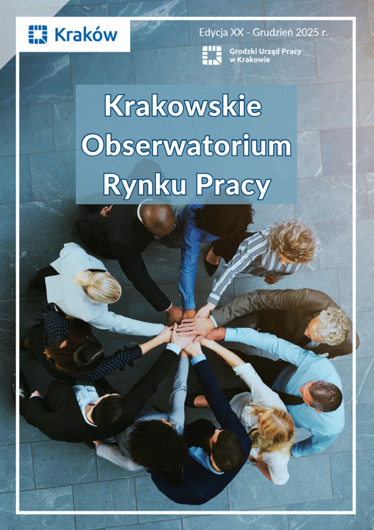 Nowa edycja Krakowskiego Obserwatorium Rynku Pracy - okładka