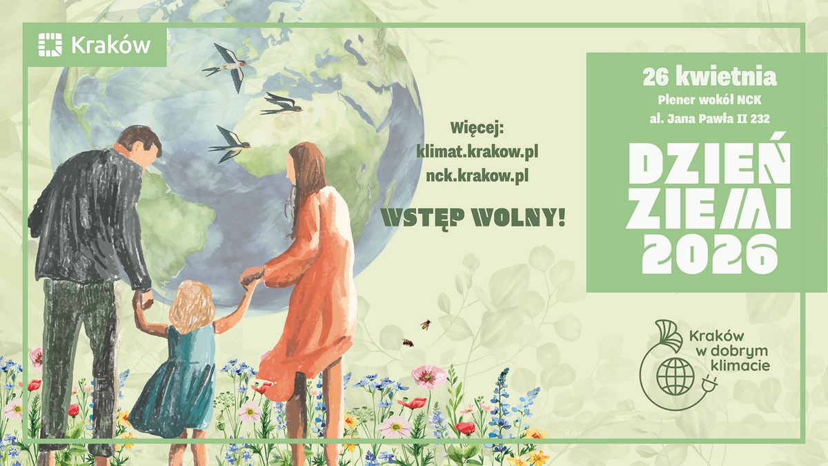 Baner: Obchody Międzynarodowego Dnia Ziemi 2026 w Krakowie