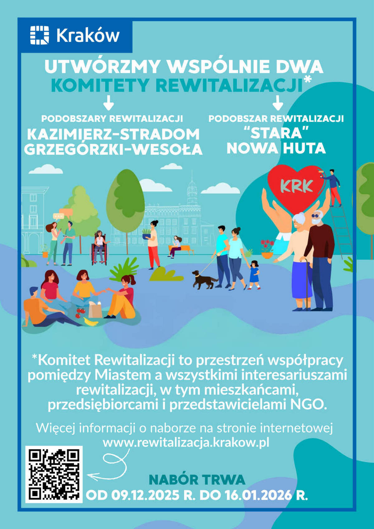 Ruszył nabór kandydatów na członków Komitetów Rewitalizacji