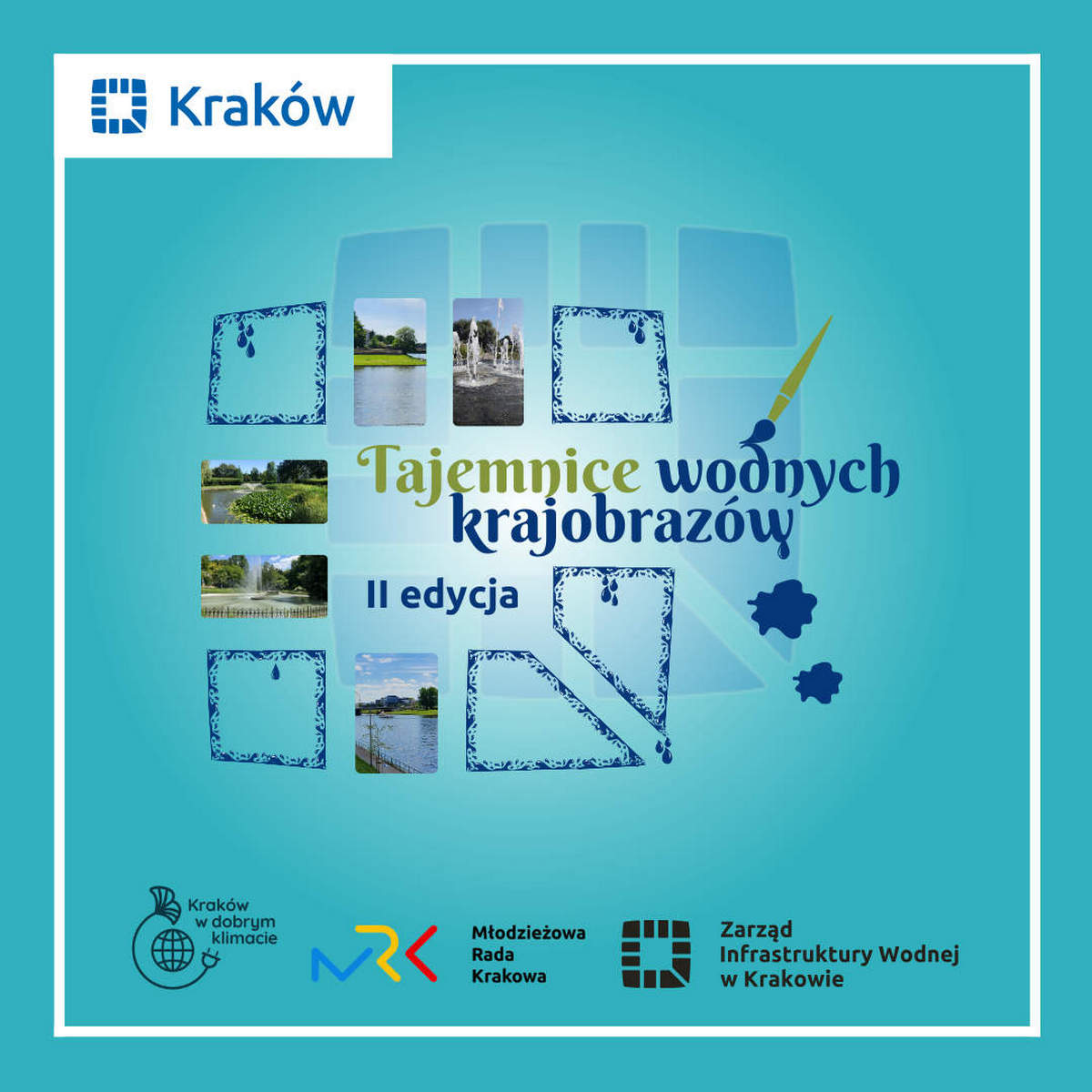 Baner: II edycja konkursu "Tajemnice wodnych krajobrazów"