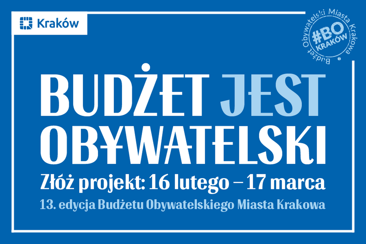 Budżet Obywatelski Złóż projekt 16 lutego - 17 marca