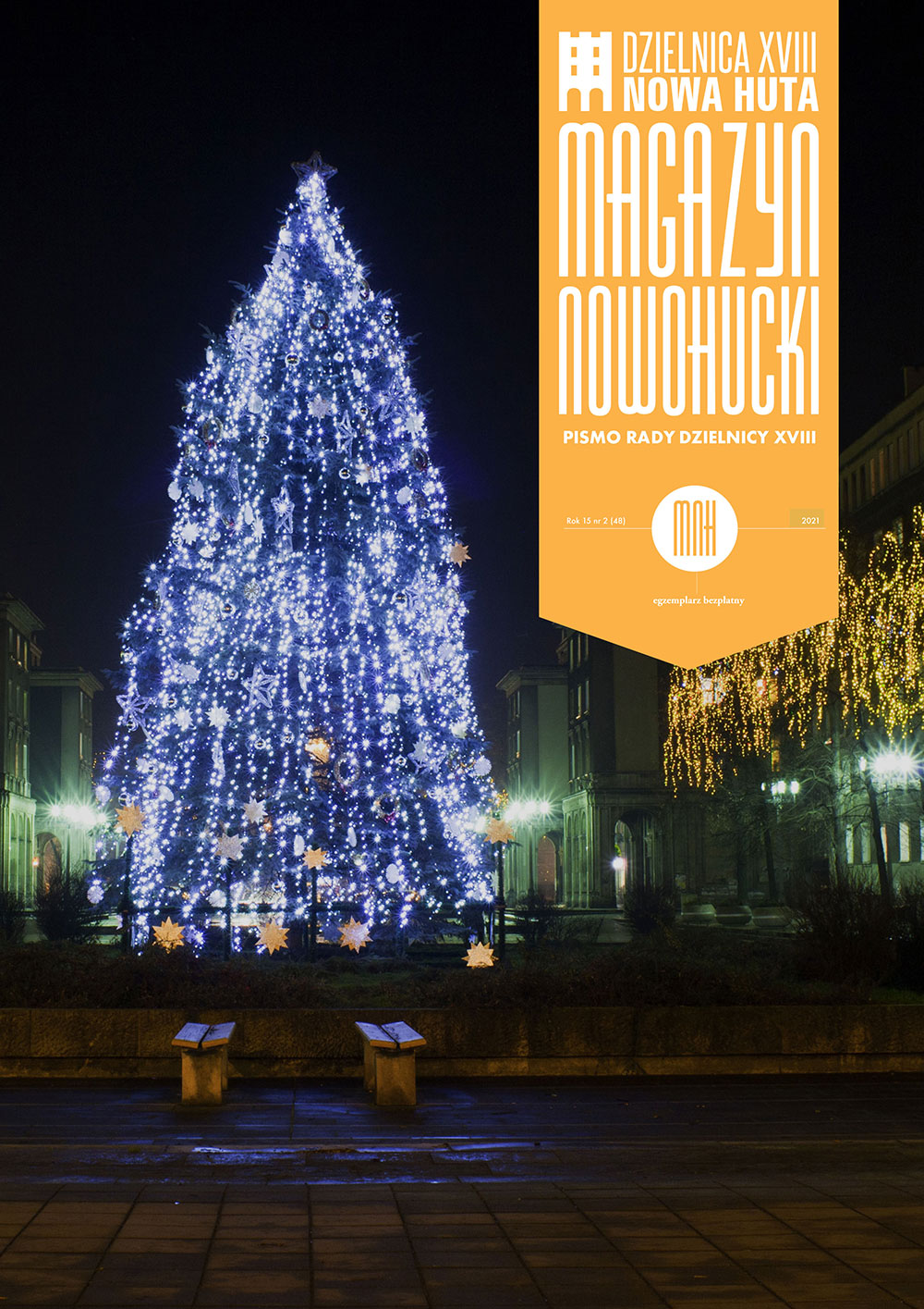 Choinka na placu Centralnym